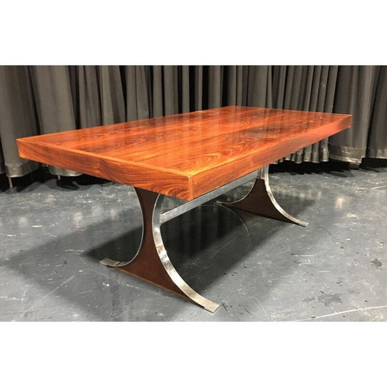 Image 1 of Table à repas vintage par René Jean Caillette modèle 