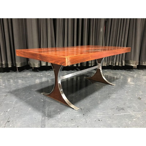Image 1 of Table à repas vintage par René Jean Caillette modèle 