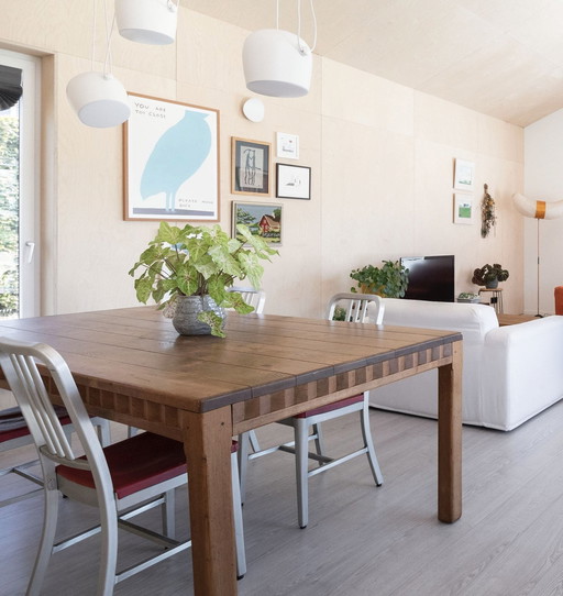 Unique Santa Fe Barn-Style Dining Table - Artisanat et caractère