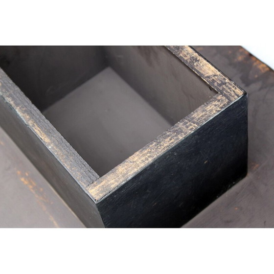Image 1 of Table basse vintage multicolore de Pierre Elie Gardette, 1980
