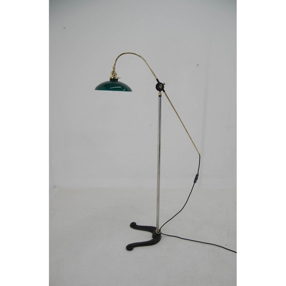 Image 1 of Lampadaire réglable Vintage Art Deco, Danemark 1940