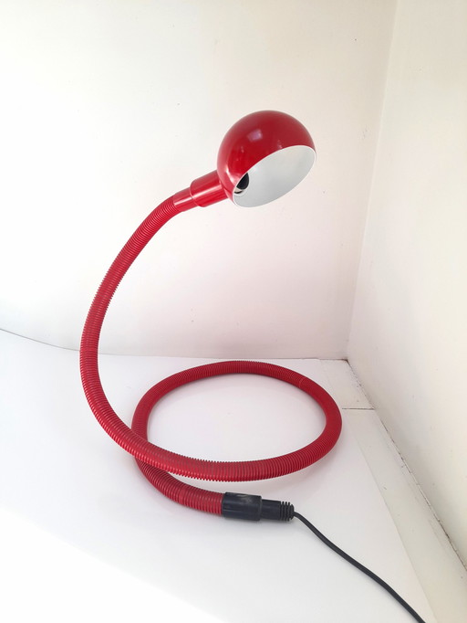 Lampe serpent Hebi par Isao Hosoe pour Velenti Luce