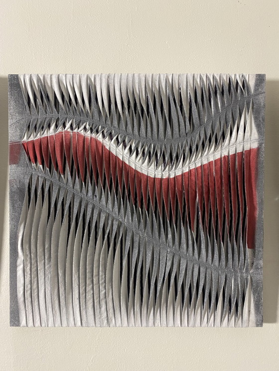 Image 1 of Tableau Sculpture Art Textiles Réf Fusion