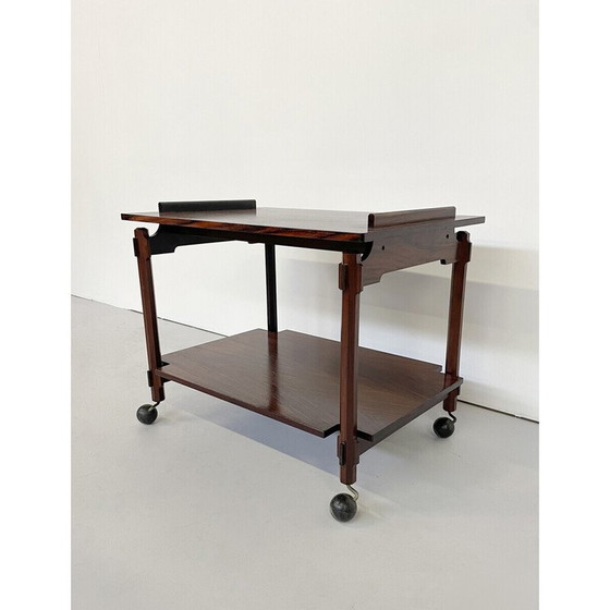 Image 1 of Table de service vintage en bois