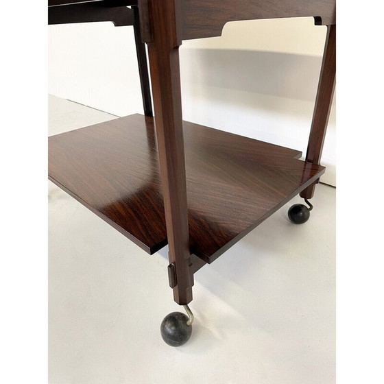 Image 1 of Table de service vintage en bois