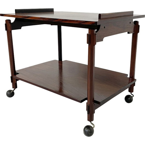 Image 1 of Table de service vintage en bois