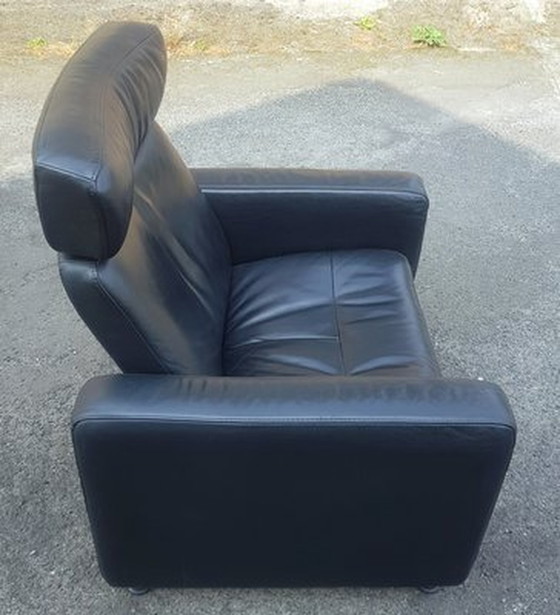 Image 1 of Fauteuil en cuir noir Relax de Stressless