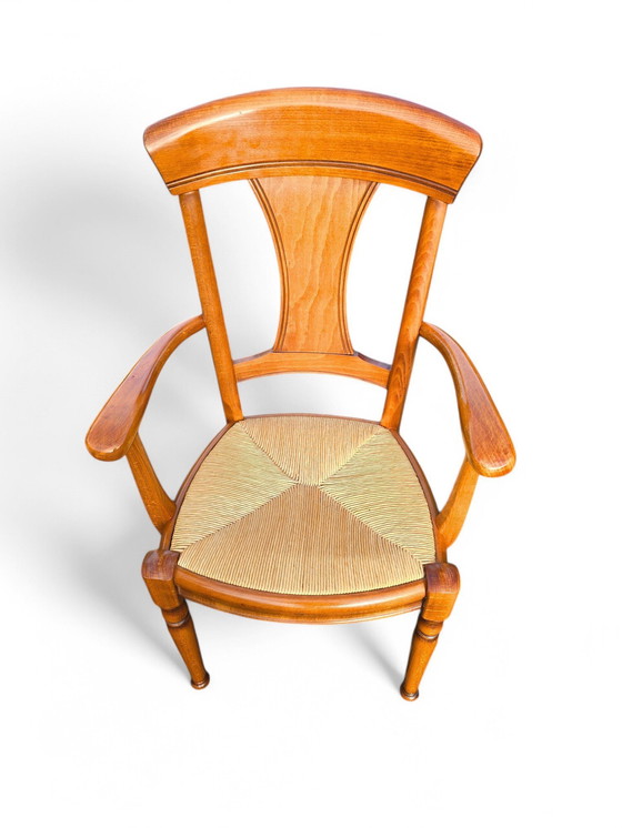 Image 1 of Ensemble De 6 Chaises - Fauteuils De Style Provençal