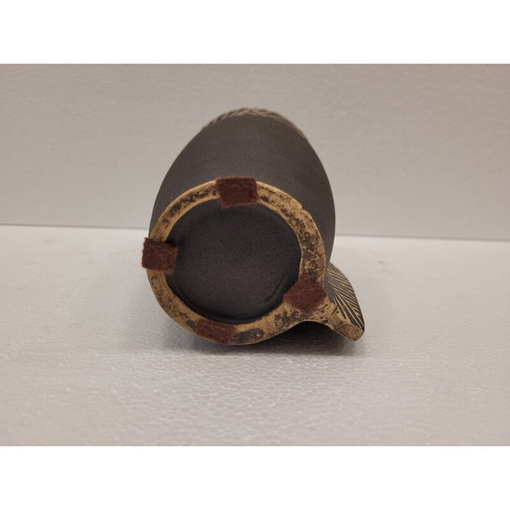 Image 1 of Ensemble de 3 vases vintage en terre cuite, France