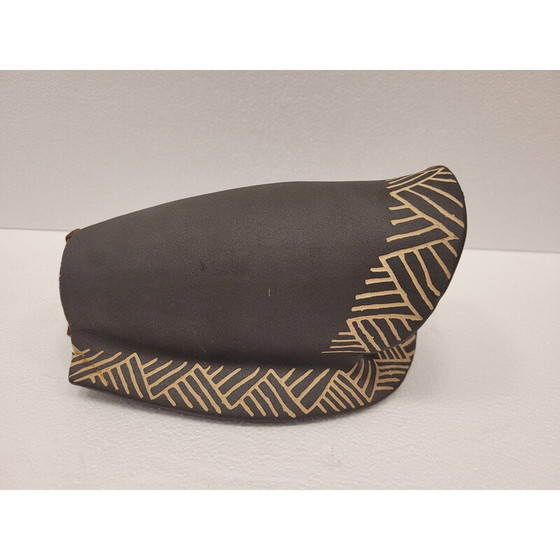 Image 1 of Ensemble de 3 vases vintage en terre cuite, France