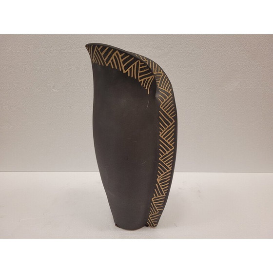 Image 1 of Ensemble de 3 vases vintage en terre cuite, France