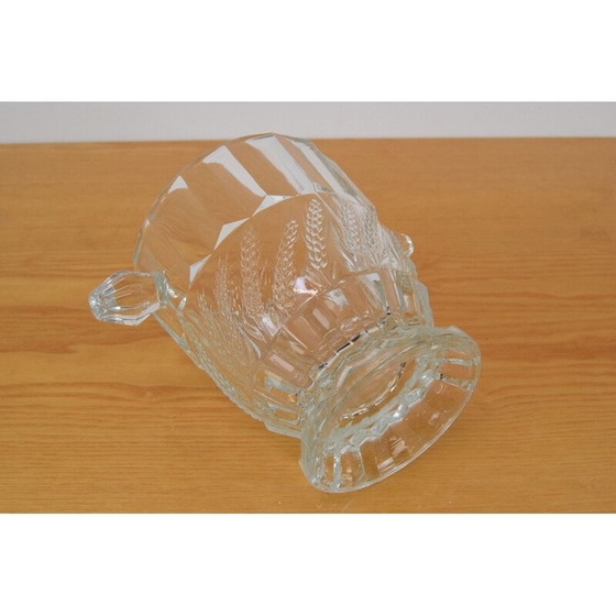 Image 1 of Vase en verre vintage, Tchécoslovaquie 1970