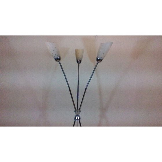 Image 1 of Lampadaire vintage chromé "type 101" par Lidokov