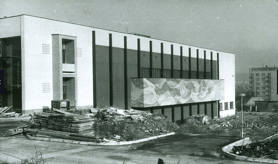 Image 1 of Banc de stade des années 1970, sièges n° 9 et n° 10
