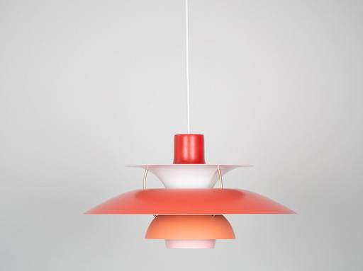 Lampe suspendue danoise Ph 5 Par Poul Henningsen, Louis Poulsen, 1958