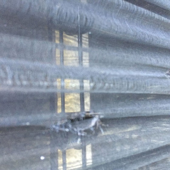 Image 1 of Paire de lampadaires vintage en fil métallique tressé, 1990