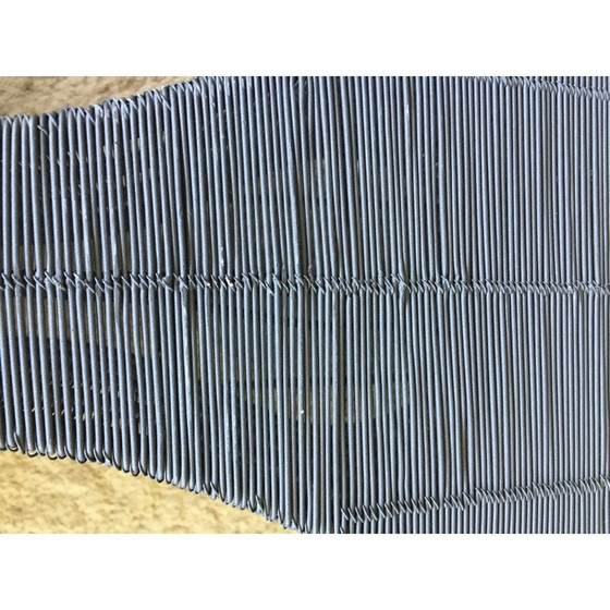 Image 1 of Paire de lampadaires vintage en fil métallique tressé, 1990