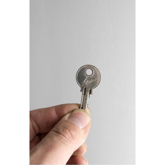 Image 1 of Classeur à cartes à tiroirs multiples vintage par August Blodner, Tchécoslovaquie années 1930