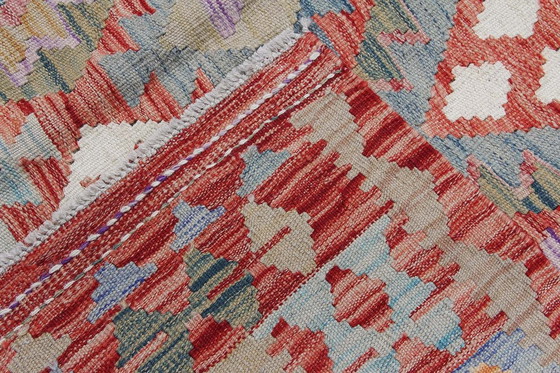 Image 1 of Kilim afghan tissé à la main - 202 X 150 cm - Nouveau