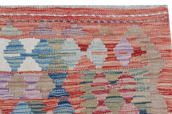 Image 1 of Kilim afghan tissé à la main - 202 X 150 cm - Nouveau