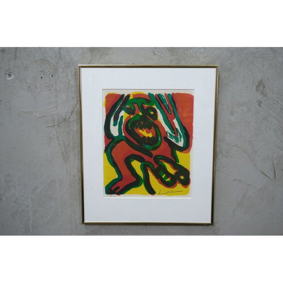 Image 1 of Lithographie abstraite vintage de Bengt Lindström, Suède 1970