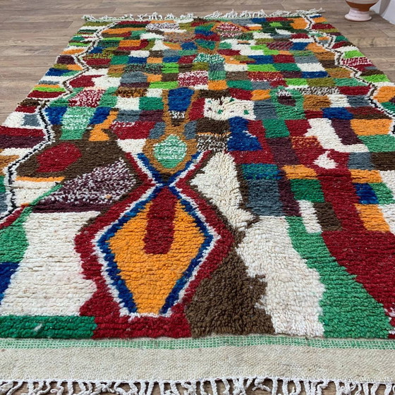 Image 1 of Tapis Berbère Marocain De Laine