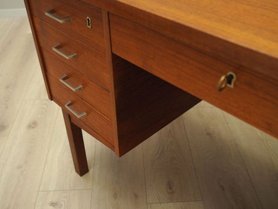 Image 1 of Bureau en teck, Design danois, 1970S, Production : Danemark