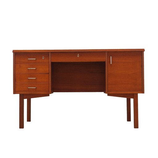 Bureau en teck, Design danois, 1970S, Production : Danemark