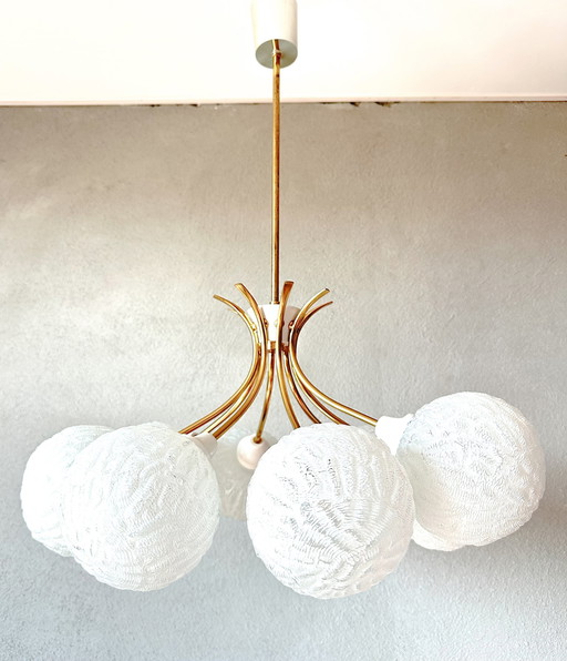 Lampe pendante boule de neige