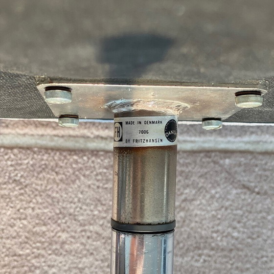 Image 1 of Ensemble de 6 chaises Oxford vintage par Arne Jacobson pour Fritz Hansen