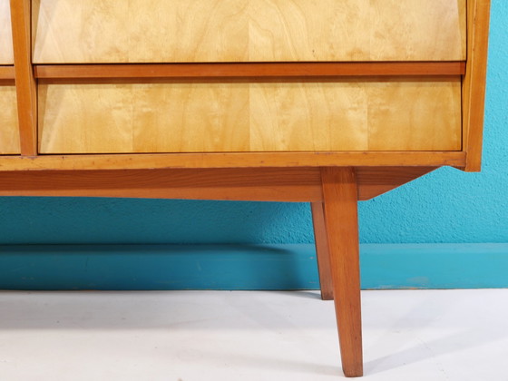 Image 1 of Highboard Vintage avec vitrine, années 60, Allemagne