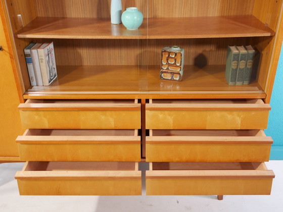 Image 1 of Highboard Vintage avec vitrine, années 60, Allemagne