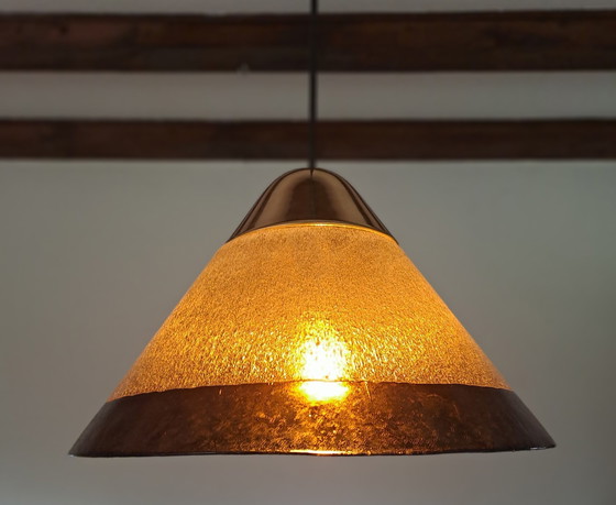 Image 1 of Vintage Peill&Putzler Pedant Lamp Suspension des années 70