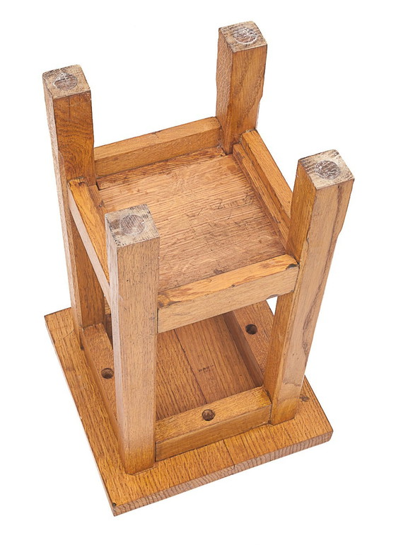 Image 1 of Tabouret Brutaliste, 1950