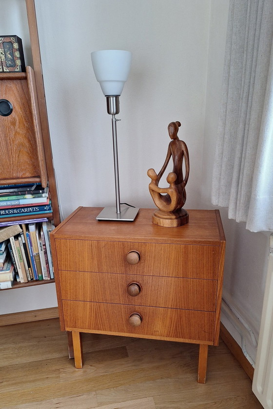 Image 1 of Armoire à 3 tiroirs Svensk Möbelindustri, Vintage, Skandinavian Design