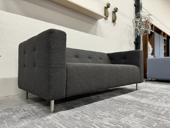 Image 1 of 2 Gelderland 6111 Bench 2.5 Seater Monza Fabric