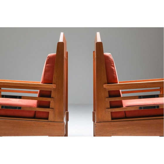 Image 1 of Paire de fauteuils club vintage Art Deco Europe 1960s