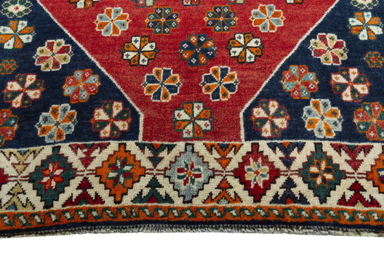 Image 1 of Tapis Shiraz Ghashghaï noué à la main - 204 X 115 cm