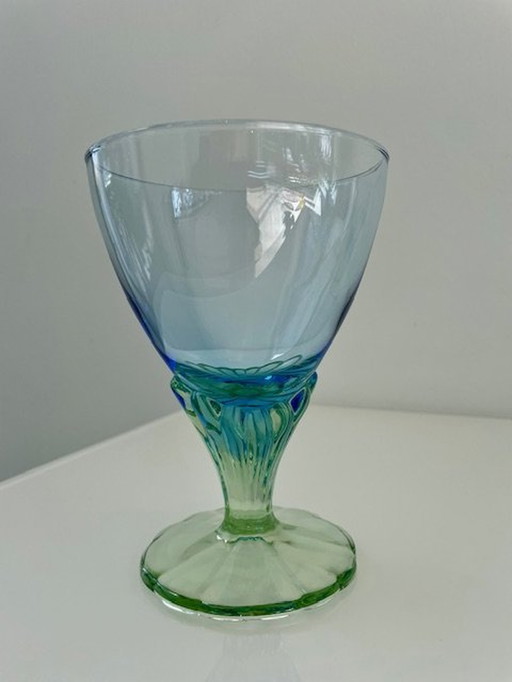 8x Verres coupés design Rocco Bormioli "Bahia" 34 cl