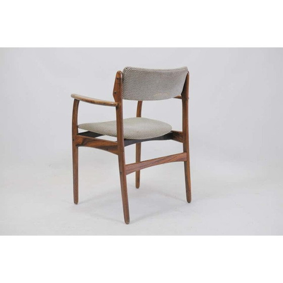 Image 1 of Ensemble de 4 fauteuils Erik Buch Model 50 en bois de rose - Inc. Reupholstery 1960s