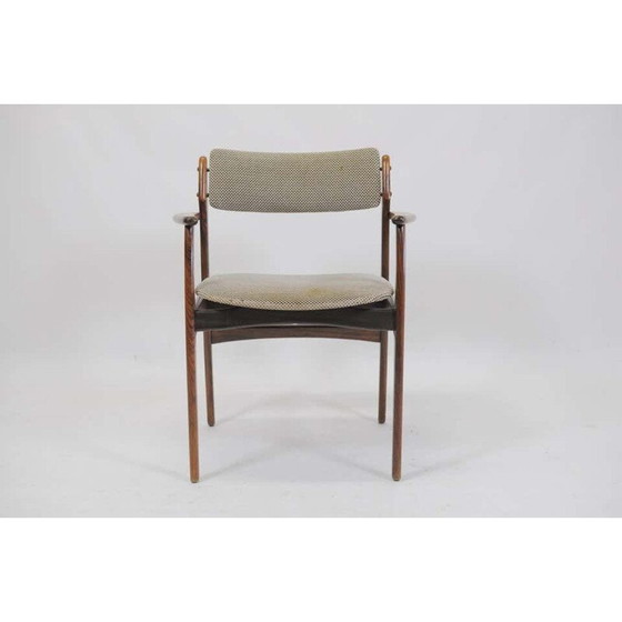 Image 1 of Ensemble de 4 fauteuils Erik Buch Model 50 en bois de rose - Inc. Reupholstery 1960s