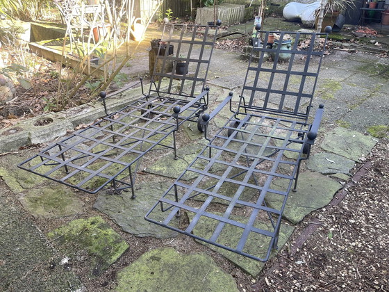 Image 1 of Chaises de jardin haut de gamme de la collection Heveningham