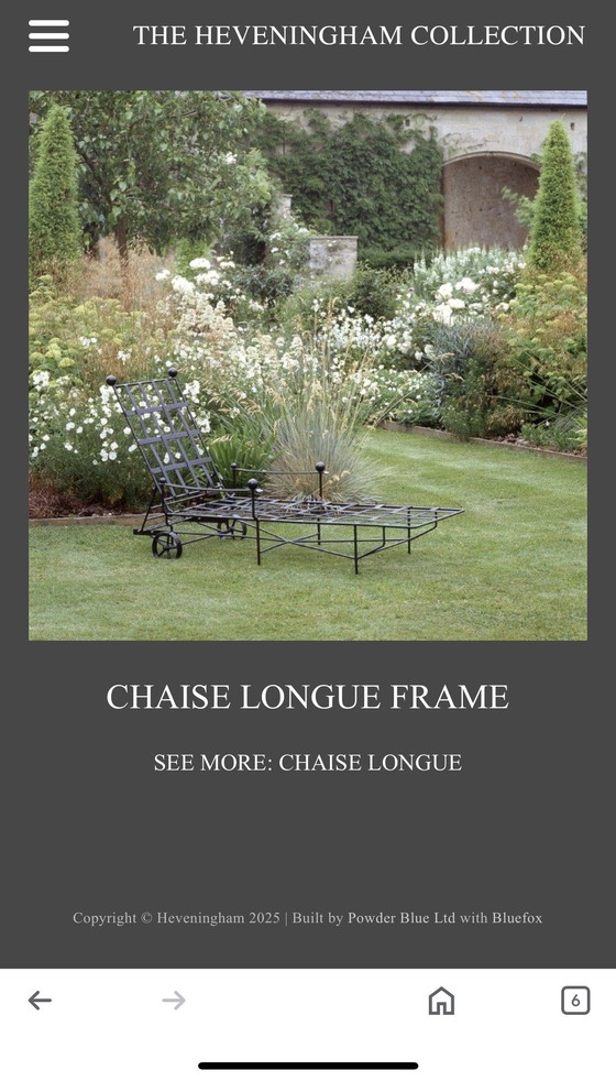 Image 1 of Chaises de jardin haut de gamme de la collection Heveningham