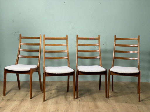  Chaises Scandinave En Teck Par Korup Stolefabrik 