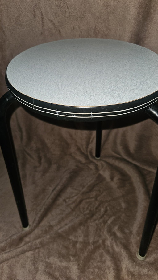 Tabouret Formica Retro