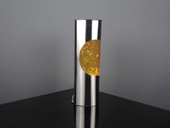 Image 1 of Lampe à Paillettes Vintage • Glitter Lamp • Space Age • 1970