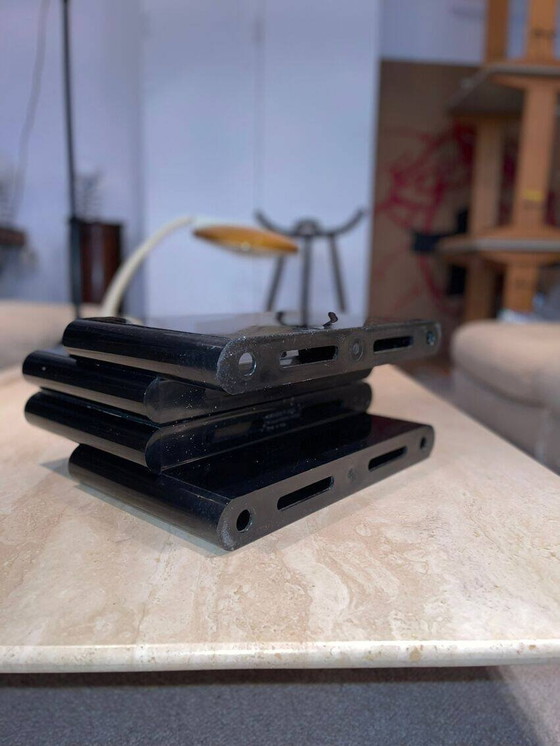 Image 1 of Porte-Revue Noir « Kartell » De Giotto Stoppino, Italie 1970