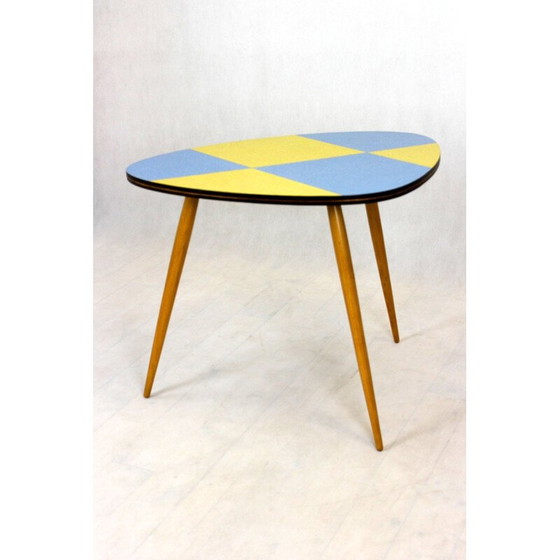 Image 1 of Table basse vintage en formica par Drevopodnik Brno, Tchécoslovaquie 1960