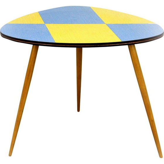 Image 1 of Table basse vintage en formica par Drevopodnik Brno, Tchécoslovaquie 1960