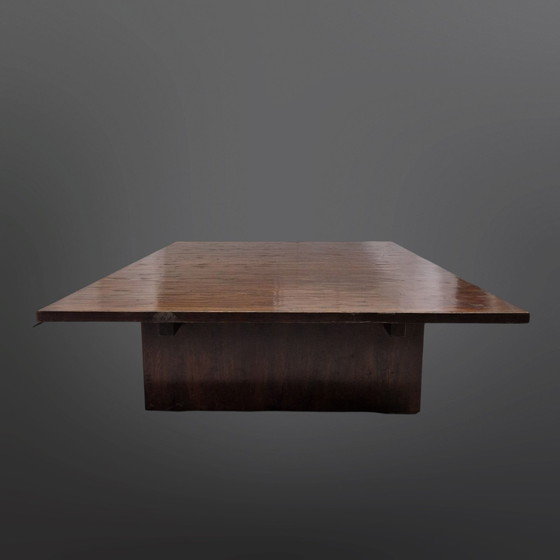 Image 1 of Table basse en bambou Axel Vervoordt, Belgique 1980S